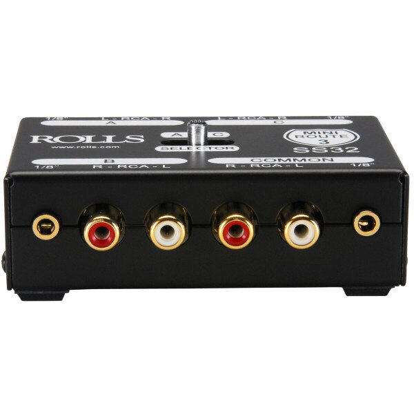 Main product image for Rolls SS32 MiniRoute 3 Passive Stereo Signal Switch 245-1180